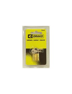 Compra Candado laton blister drako 15 mm DRAKO HH10016 al mejor precio