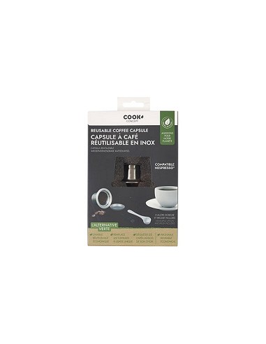 Compra Capsula cafe nespresso reutilizable acero CMP KA4558 al mejor precio