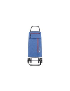 Compra Carro 4 ruedas plegable abertura frontal azul tweed ROLSER WAL005 al mejor precio