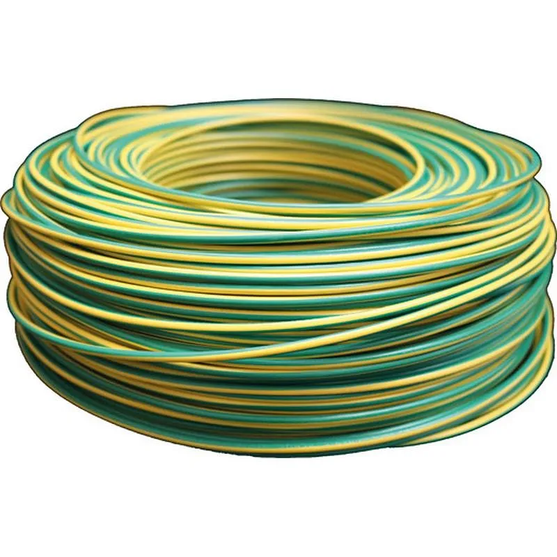 Compra CABLE HILO FLEXIBLE V-K H07V-K 1X2,5MM 200MT AMARILLO/VERDE BRICABLE 131V002MR200 al mejor precio