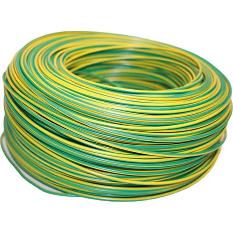 Compra CABLE HILO FLEXIBLE V-K H07V-K 1X1,5MM 200MT AMARILLO/VERDE BRICABLE 131V001MR200 al mejor precio