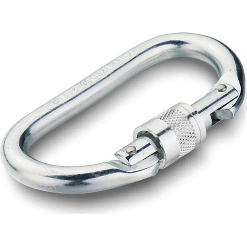 Compra MOSQUETON SEGURIDAD ROSCA ACERO AZOR ABERTURA 15 MM STEELPRO 1888-MAR al mejor precio