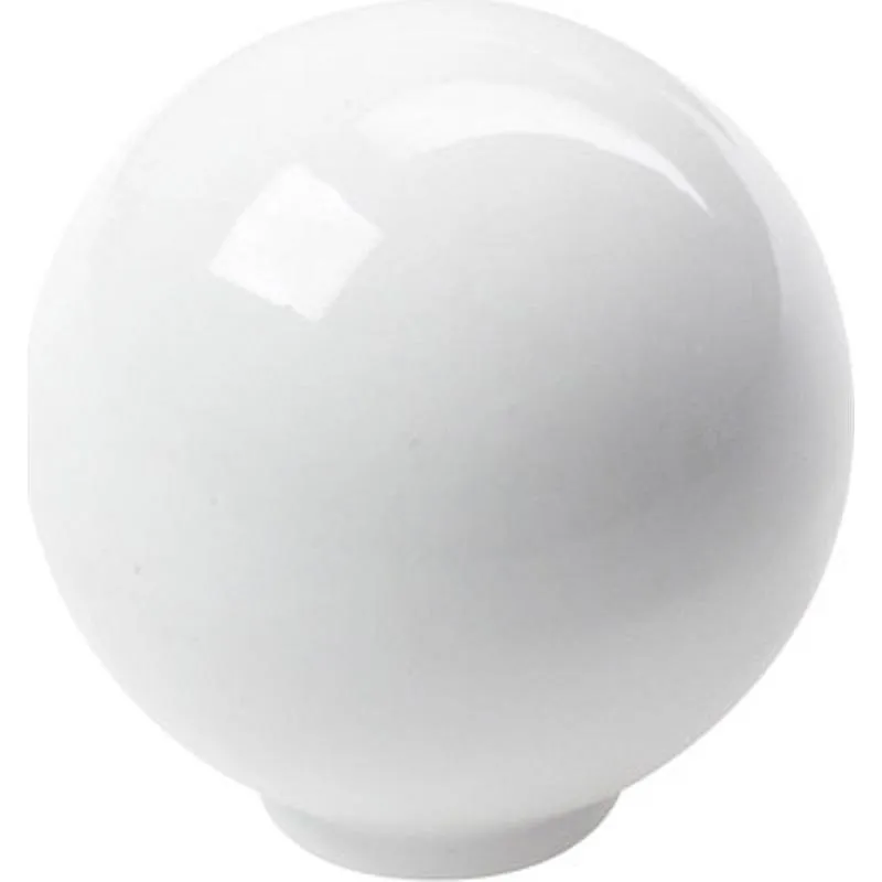 Compra POMO MUEBLE BOLA ABS BLANCO 28X29MM REI 7-308.01 al mejor precio