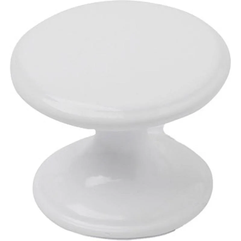 Compra POMO MUEBLE ZAMAK BLANCO 32X27MM REI 7-756.01 al mejor precio
