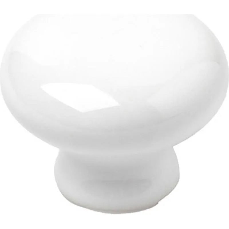 Compra POMO MUEBLE PORCELANA BLANCO 35MM REI 7-821.35.01 al mejor precio
