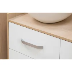 Compra TIRADOR MUEBLE 160 MM ALUMINIO ANODIZADO MATE REI 7-2267.160.63 al mejor precio