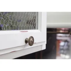 Compra POMO MUEBLE ZAMAK CUERO 30X23MM REI 7-3109.32 al mejor precio