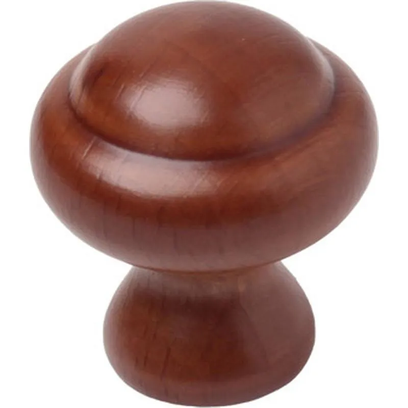 Compra POMO MUEBLE MADERA HAYA/NOGAL 29X33MM REI 7-257.91 al mejor precio