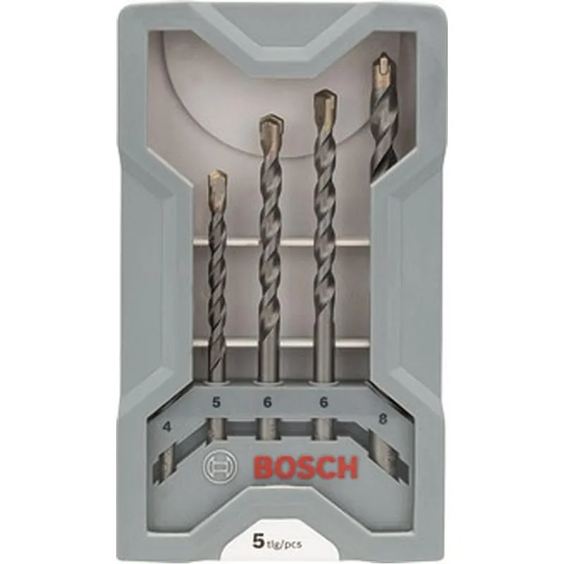 Compra BROCA HORM. LADRILLO 04/5/6/6/8 MM 05PZ X-PRO CYL-3 BOSCH BOSCH 2607017080 al mejor precio