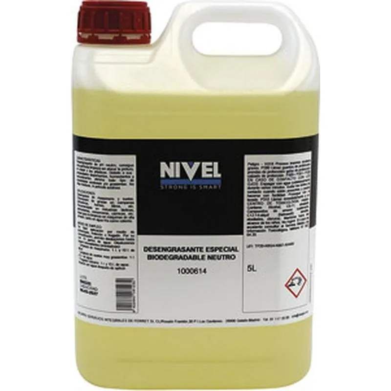 Compra DESENGRASANTE ESPECIAL BIODEGRADABLE NEUTRO 5 L NIVEL 1000614 al mejor precio