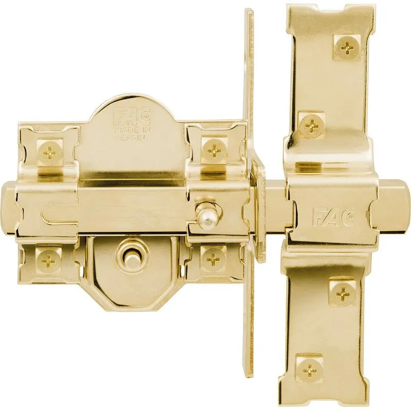 Compra CERROJO 946RP/80 SISTEMA R UVE, CILINDRO diametro 30X50MM DORADO FAC 01091 al mejor precio