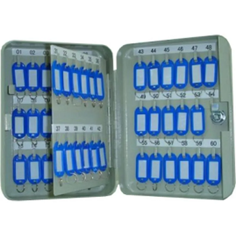 Compra ARMARIO PARA LLAVES 60 LLAVES GRIS METALICO KYLATE VH99769 al mejor precio