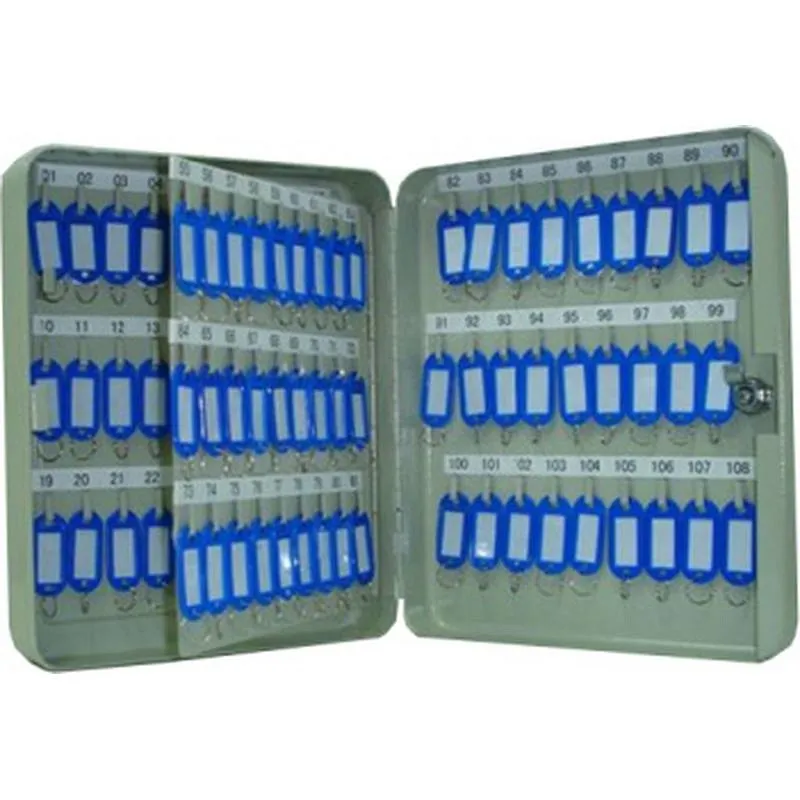 Compra ARMARIO PARA LLAVES 108 LLAVES GRIS METALICO KYLATE VH99770 al mejor precio