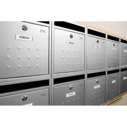 Compra BUZON INTERIOR VERTICAL 310 X 260 X 90 MM PLATEADO ARREGUI V1302 al mejor precio