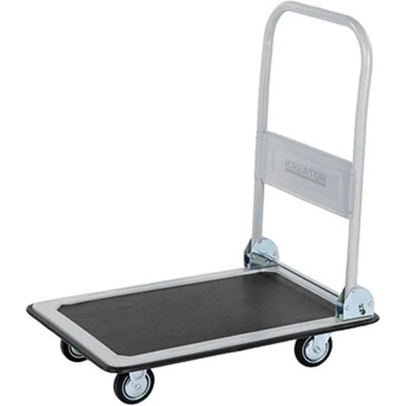 Compra CARRO PLATAFORMA RUEDAS DE GOMA 300KG-600X900MM KREATOR KRT670102 al mejor precio