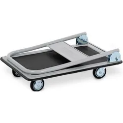 Compra CARRO PLATAFORMA RUEDAS DE GOMA 150KG-470X730MM KREATOR KRT670101 al mejor precio