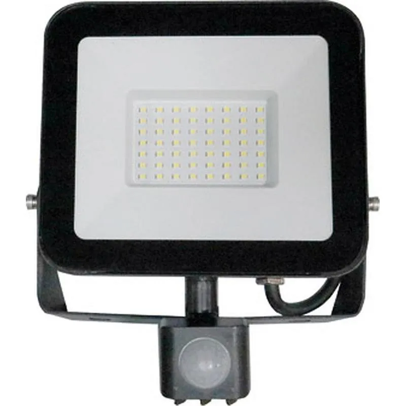 Compra PROYECTOR LED IP44 6500K MET NE SENSOR MOVIMIENTO 50W 4500LM SONEDAS MK-020011015353 al mejor precio