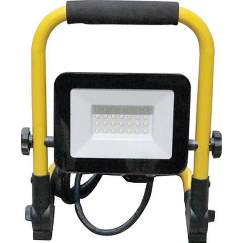 Compra PROYECTOR ILUMIN 20W IP65 1800LM 6500K LED 3MT C/BASE MET NE SONEDAS MK-020011007076 al mejor precio