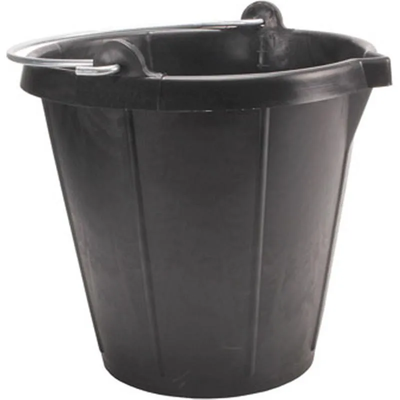 Compra CUBO CONST OBRA 15LT PL NEGRO FIEL KANGURO 88775 al mejor precio