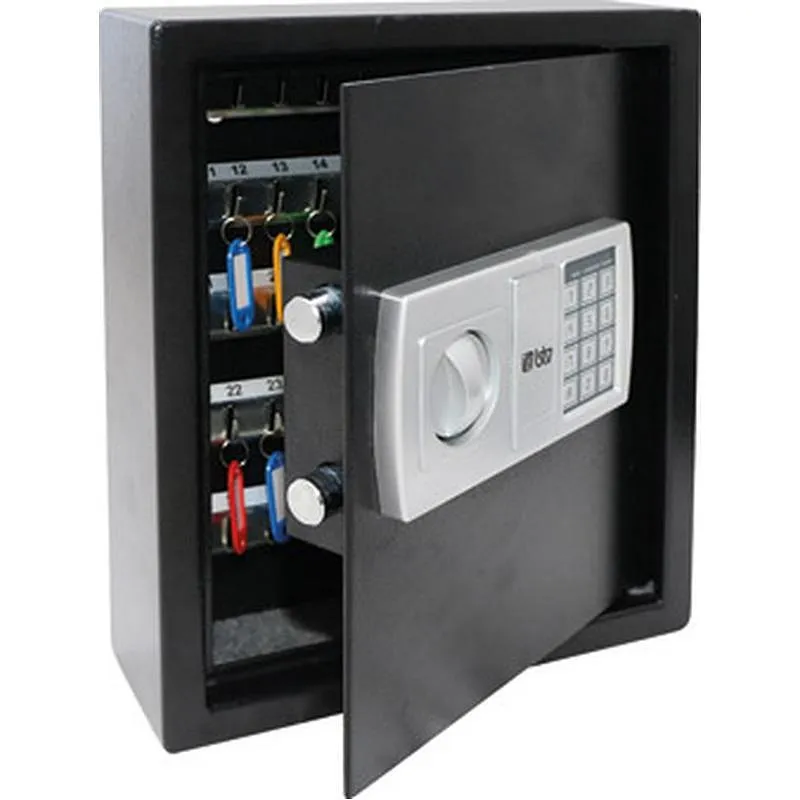 Compra ARMARIO PARA LLAVES ELECTRONICO 48 LLAVES ACERO NEGRO BTV 70558 al mejor precio