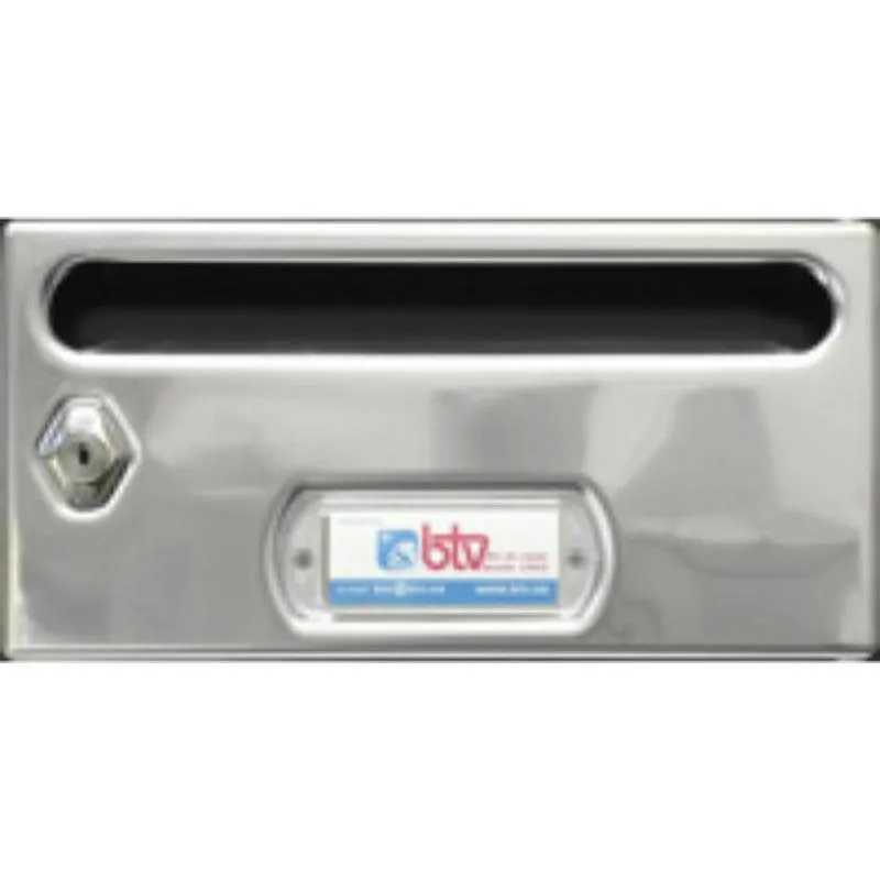 Compra BUZON DE COMUNIDAD INTERIOR INOXIDABLE (1 CUERPO) MERCURIO NEGRO/INOXIDABLE BTV 13506 al mejor precio