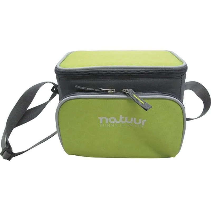 Compra NEVERA CAMPING FLEXIBLE VERDE Y GRIS 5 L NATUUR NT98580 al mejor precio