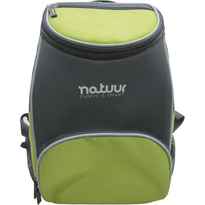 Compra NEVERA CAMPING FLEXIBLE VERDE Y GRIS 12L NATUUR NT98581 al mejor precio