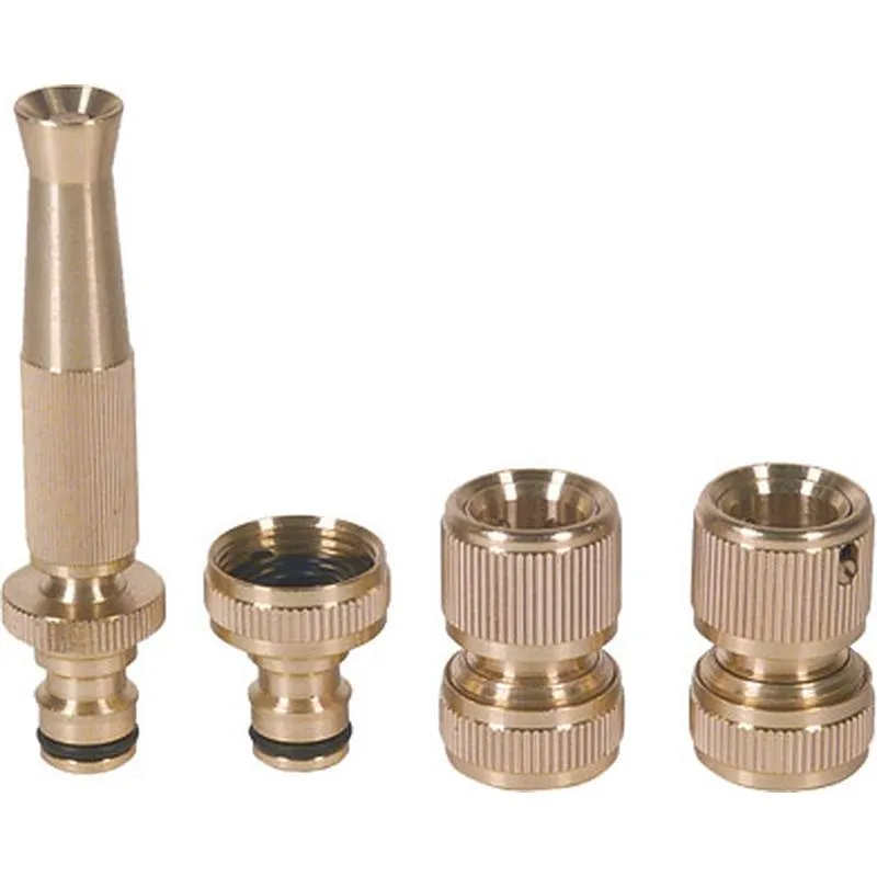 Compra KIT DE RIEGO LATÓN LANZA ADAPTADOR DE GRIFO Y 2 CONECTRORES RÁPIDOS NATUUR NT98889 al mejor precio