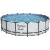 Compra PISCINA REDONDA DESMONTABLE STEEL PRO MAX 23.062 L DEPURADORA CARTUCHO TIPO III diametro549X122CM BESTWAY 56462 al mejor precio