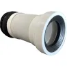 Compra MANGUITO EVACUACION INODORO 380-670MM EXT PP T-118 HIDROTECNOAGUA 50702 al mejor precio