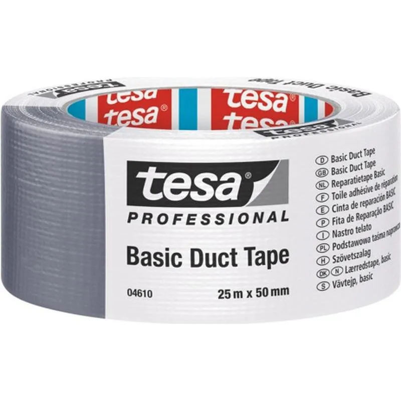 Compra CINTA AMERICANA BASICA 25 M X 50 MM GRIS TESA TAPE 04610-00001-00 al mejor precio