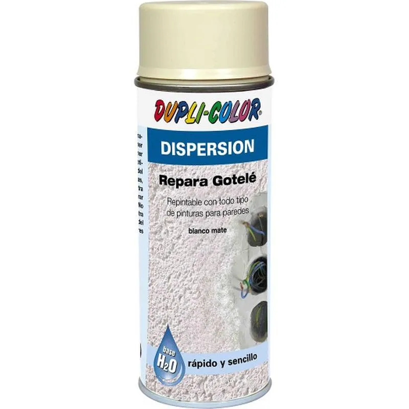Compra PINTURA REPARA GOTELE SPRAY MATE 500 ML BLANCO MOTIP 479076 al mejor precio