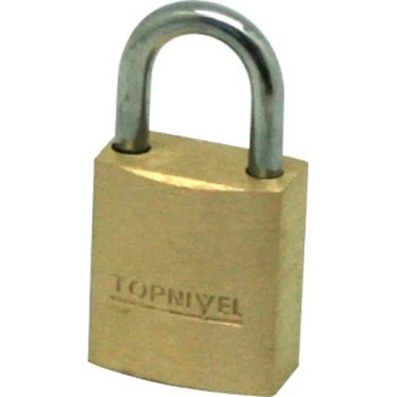 Compra CANDADO ARCO NORMAL NIVEL 15 MM LATON NIVEL NV101892 al mejor precio