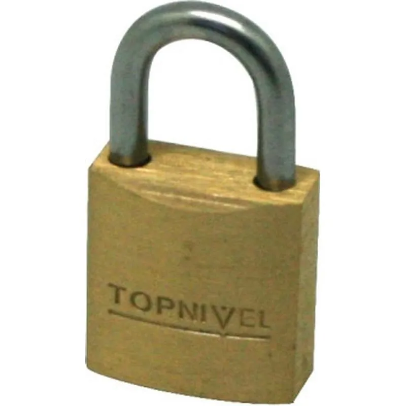 Compra CANDADO ARCO NORMAL NIVEL 20 MM LATON NIVEL NV101893 al mejor precio