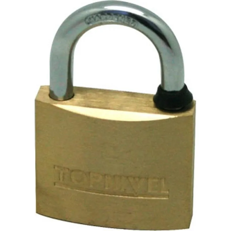 Compra CANDADO ARCO NORMAL NIVEL 40 MM LATON NIVEL NV101896 al mejor precio