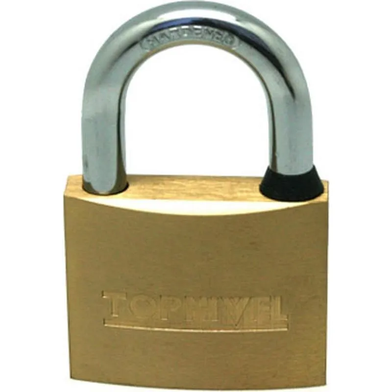 Compra CANDADO ARCO NORMAL NIVEL 60 MM LATON NIVEL NV101898 al mejor precio