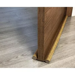 Compra BURLETE BAJO PUERTA DOBLE ROLLO PVC 95 CM MARRON BUECASA 110031 al mejor precio