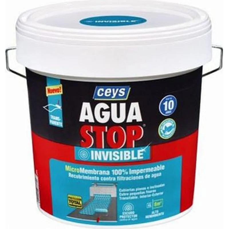 Compra MEMBRANA ANTIHUMEDAD AGUASTOP INVISIBLE 4 L CEYS 903361 al mejor precio