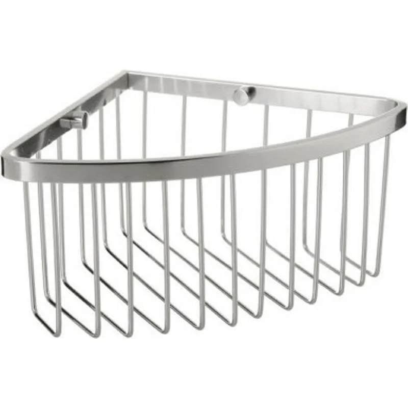 Compra CESTILLO BAÑO RINCONERA 27X20,5X11,3 CM ALUMINIO BRILLANTE TATAY 6604100 al mejor precio