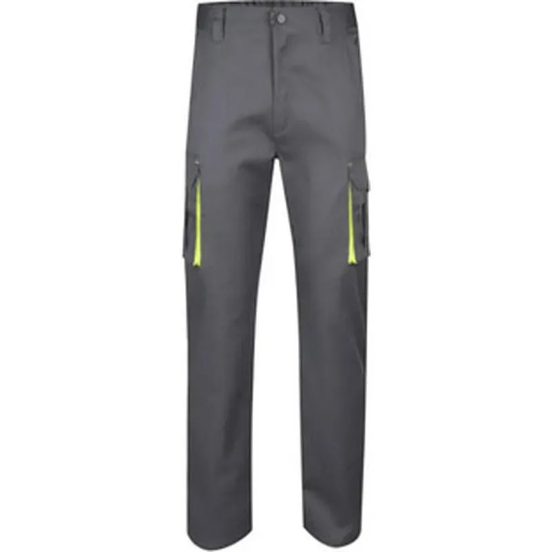 Compra PANTALON STRETCH 240 GR FLUOR MATCH GRIS / AMARILLO TALLA 48 VELILLA 103008S 8/2048 al mejor precio