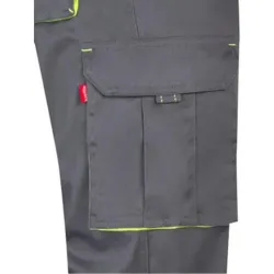 Compra PANTALON STRETCH 240 GR FLUOR MATCH GRIS / AMARILLO TALLA 50 VELILLA 103008S 8/2050 al mejor precio