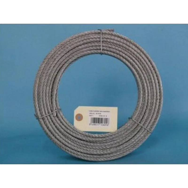 Compra CABLE ACERO GALVANIZADO ROLLO 25 M diametro 6 (6 X 7) +1 ALMA TEXTIL CURSOL 120140083 al mejor precio