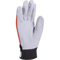 Compra GUANTE PIEL FLOR CABRA Y DORSO ALGODON ECOVEL TALLA 9 3L EGP-011 al mejor precio