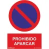 Compra CARTEL SEÑAL 210X300MM PVC PROHIBIDO APARCAR NORMALUZ NORMALUZ RD40040 al mejor precio