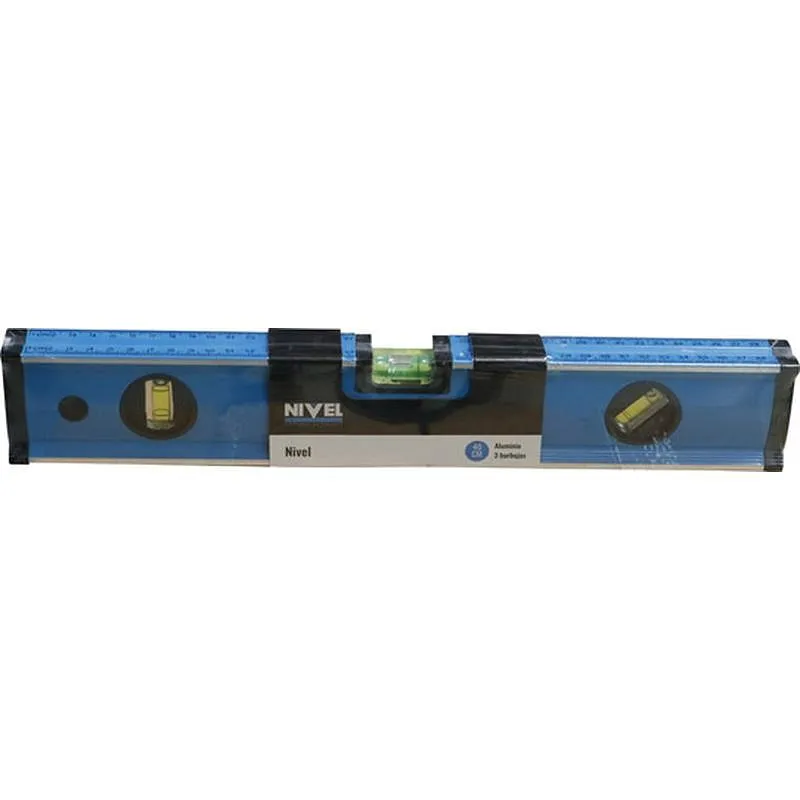Compra NIVEL TUBULAR ALUMINIO 3 BURBUJAS 40 CM NIVEL NV117253 al mejor precio