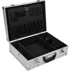 Compra MALETA PORTA HERRAMIENTAS 450 X 330 X 150 MM ESTRUCTURA DE ALUMINIO NIVEL NV119717 al mejor precio