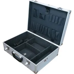 Compra MALETA PORTA HERRAMIENTAS 450 X 330 X 150 MM ESTRUCTURA DE ALUMINIO NIVEL NV119717 al mejor precio