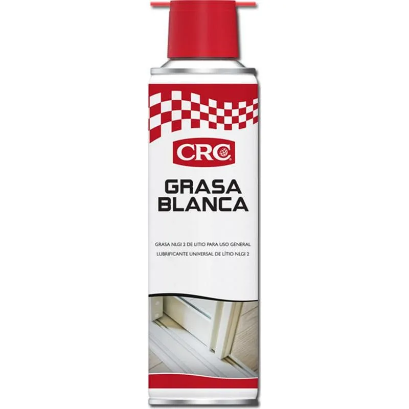 Compra GRASA LUBRICANTE BLANCA LITIO CON PTFE SPRAY 250 ML CRC 1032198 al mejor precio