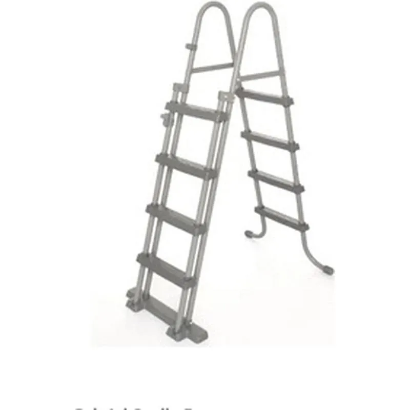 Compra ESCALERA PARA PISCINA PELDAÑOS PLASTICO ALTURA 122 CM BESTWAY 58331 al mejor precio