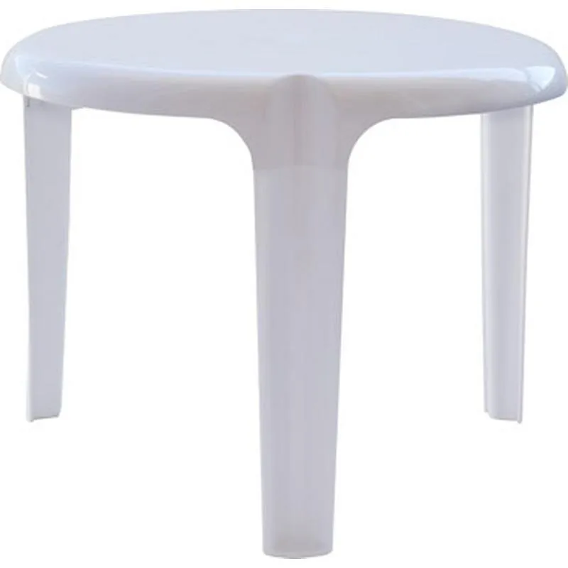 MESA AUXILIAR RESINA 50 X 39 CM BLANCO GARDEN LIFE 4009